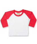 Larkwood Baby/Toddler Long Sleeve Baseball T-Shirt-4
