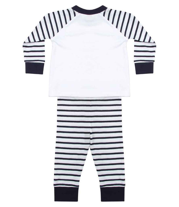 LW72T Navy/White Back