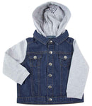 Larkwood Kids Denim Jacket | Blue Denim-1