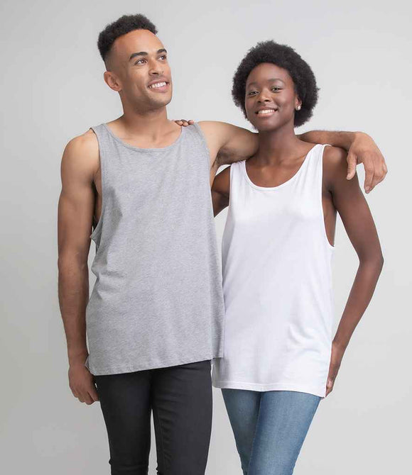 One by Mantis Unisex Drop Armhole Vest Top