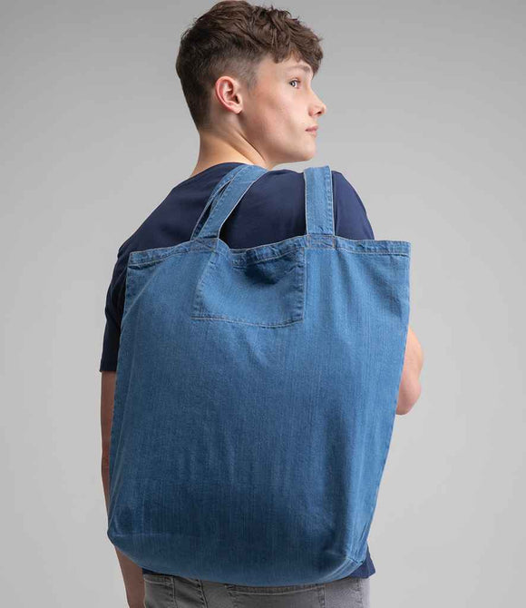 Mantis Denim Shopper | Denim Blue