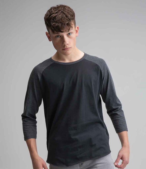 Superstar by Mantis Unisex 3/4 Sleeve Baseball T-Shirt