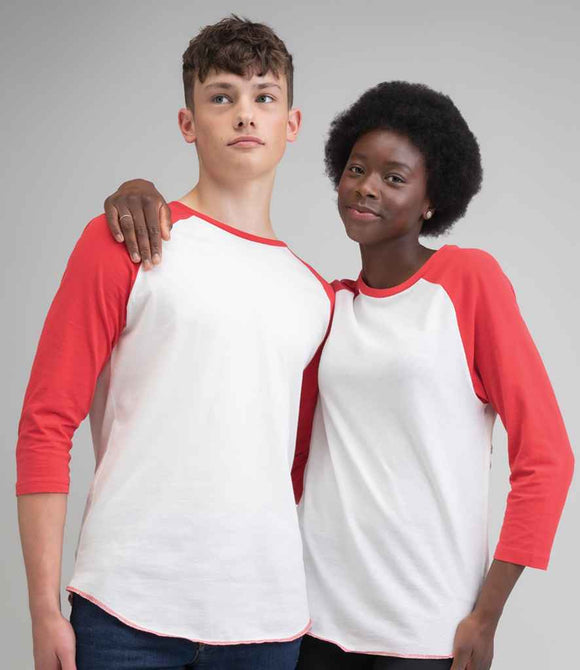 Superstar by Mantis Unisex 3/4 Sleeve Baseball T-Shirt