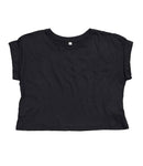 Mantis Ladies Organic Cropped T-Shirt | Black-1