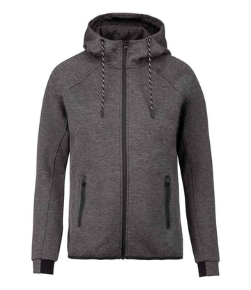 Proact Performance Hooded Jacket | Deep Grey Heather