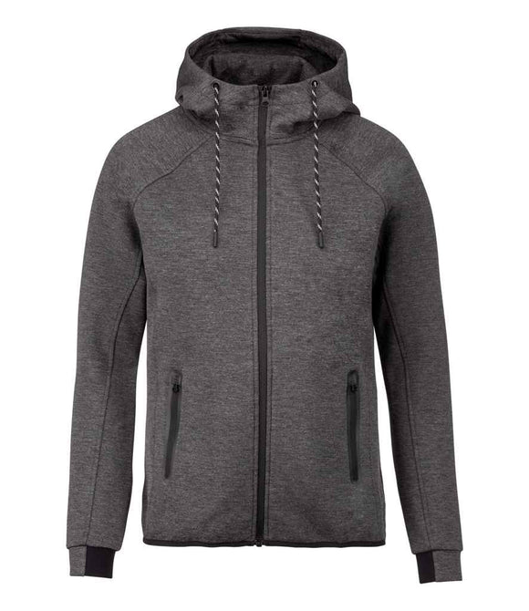 Proact Performance Hooded Jacket | Deep Grey Heather