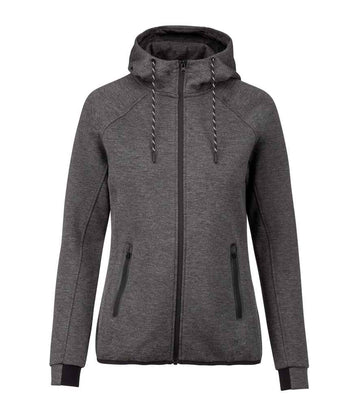 Proact Ladies Performance Hooded Jacket | Deep Grey Heather