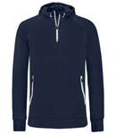 Proact Zip Neck Hooded Sweatshirt-1
