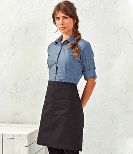 Premier Fairtrade Certified Organic Cotton Waist Apron | Black