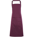 Premier 'Colours' Bib Apron with Pocket-13