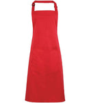 Premier 'Colours' Bib Apron with Pocket-32
