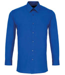 Premier Long Sleeve Fitted Poplin Shirt-8