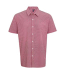 Premier Gingham Short Sleeve Shirt-11