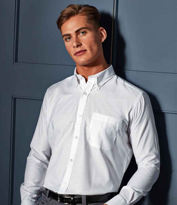 Premier Signature Long Sleeve Oxford Shirt