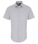 Premier Short Sleeve Stretch Fit Poplin Shirt-11