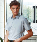 Premier Short Sleeve Stretch Fit Poplin Shirt-10