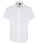 Premier Short Sleeve Stretch Fit Poplin Shirt-4