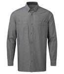 Premier Organic Fairtrade Certified Long Sleeve Chambray Shirt-3