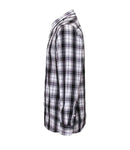Premier Ginmill Check Long Sleeve Shirt | Black/White-3