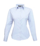Premier Ladies Long Sleeve Poplin Blouse-4