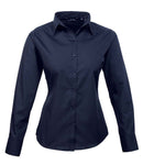 Premier Ladies Long Sleeve Poplin Blouse-7