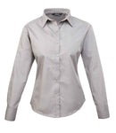 Premier Ladies Long Sleeve Poplin Blouse-4