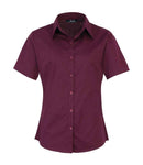 Premier Ladies Short Sleeve Poplin Blouse-5