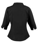 Premier Ladies 3/4 Sleeve Poplin Blouse-2