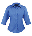 Premier Ladies 3/4 Sleeve Poplin Blouse-9