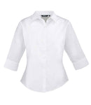 Premier Ladies 3/4 Sleeve Poplin Blouse-3