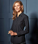 Premier Ladies Supreme Long Sleeve Poplin Shirt-2