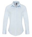 Premier Ladies Supreme Long Sleeve Poplin Shirt-6