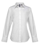 Premier Ladies Supreme Long Sleeve Poplin Shirt-4