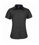 Premier Ladies Supreme Short Sleeve Poplin Shirt-1