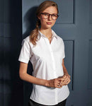 Premier Ladies Supreme Short Sleeve Poplin Shirt-3