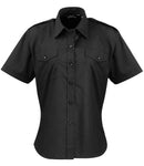 Premier Ladies Short Sleeve Pilot Shirt-1