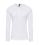 Premier Ladies Long John Roll Sleeve T-Shirt-5