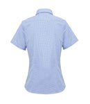 Premier Ladies Gingham Short Sleeve Shirt-6
