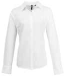 Premier Ladies Signature Long Sleeve Oxford Shirt-3