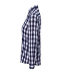 Premier Ladies Mulligan Check Long Sleeve Shirt-3