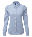 Premier Ladies Maxton Check Long Sleeve Shirt-2