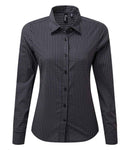 Premier Ladies Maxton Check Long Sleeve Shirt-7