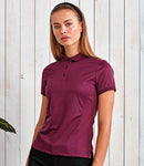Premier Ladies Coolchecker Pique Polo Shirt-23
