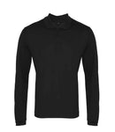 Premier Long Sleeve Coolchecker Pique Polo Shirt-1