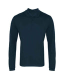 Premier Long Sleeve Coolchecker Pique Polo Shirt-3