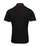 Premier Contrast Coolchecker Pique Polo Shirt-4