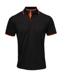Premier Contrast Coolchecker Pique Polo Shirt-3