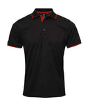 Premier Contrast Coolchecker Pique Polo Shirt-6