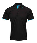 Premier Contrast Coolchecker Pique Polo Shirt-10