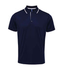 Premier Contrast Coolchecker Pique Polo Shirt-14